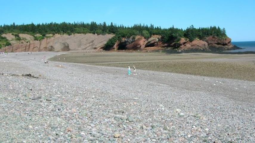 Pangburn and Melvin Beach and Cliffs - UNESCO Fundy Biosphere Reserve Amazing Place
