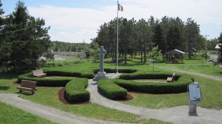 Middle Island Irish Historical Park