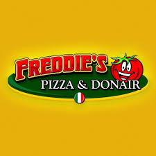 Freddie's Pizza and Donair logo